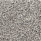 Miyuki seed beads 15/0 - Palladium plated silver 15-194